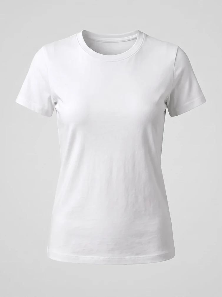 Tričko dámske strednej gramáže Gildan Softstyle Midweight Women’s T-Shirt, biela, pripravené na potlač