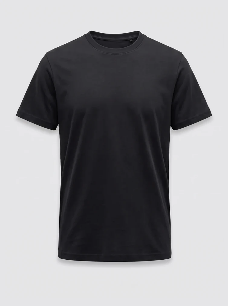 Tričko pánske (unisex) Daiber JN 01, čierna, pripravené na potlač