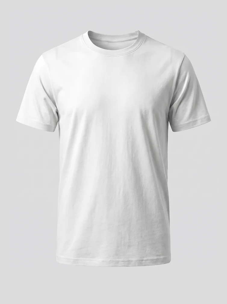 Tričko pánske (unisex) Daiber JN 01, biela, pripravené na potlač