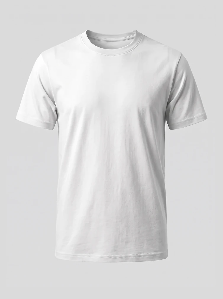 Tričko pánske (unisex) Malfini Basic 129, biela, pripravené na potlač